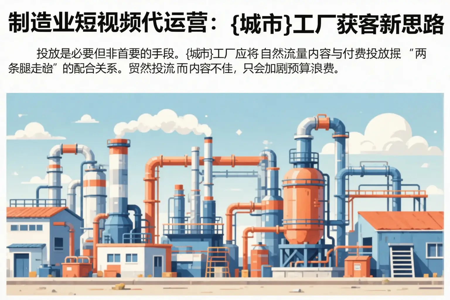 制造业短视频代运营:汝南工厂获客新思路
