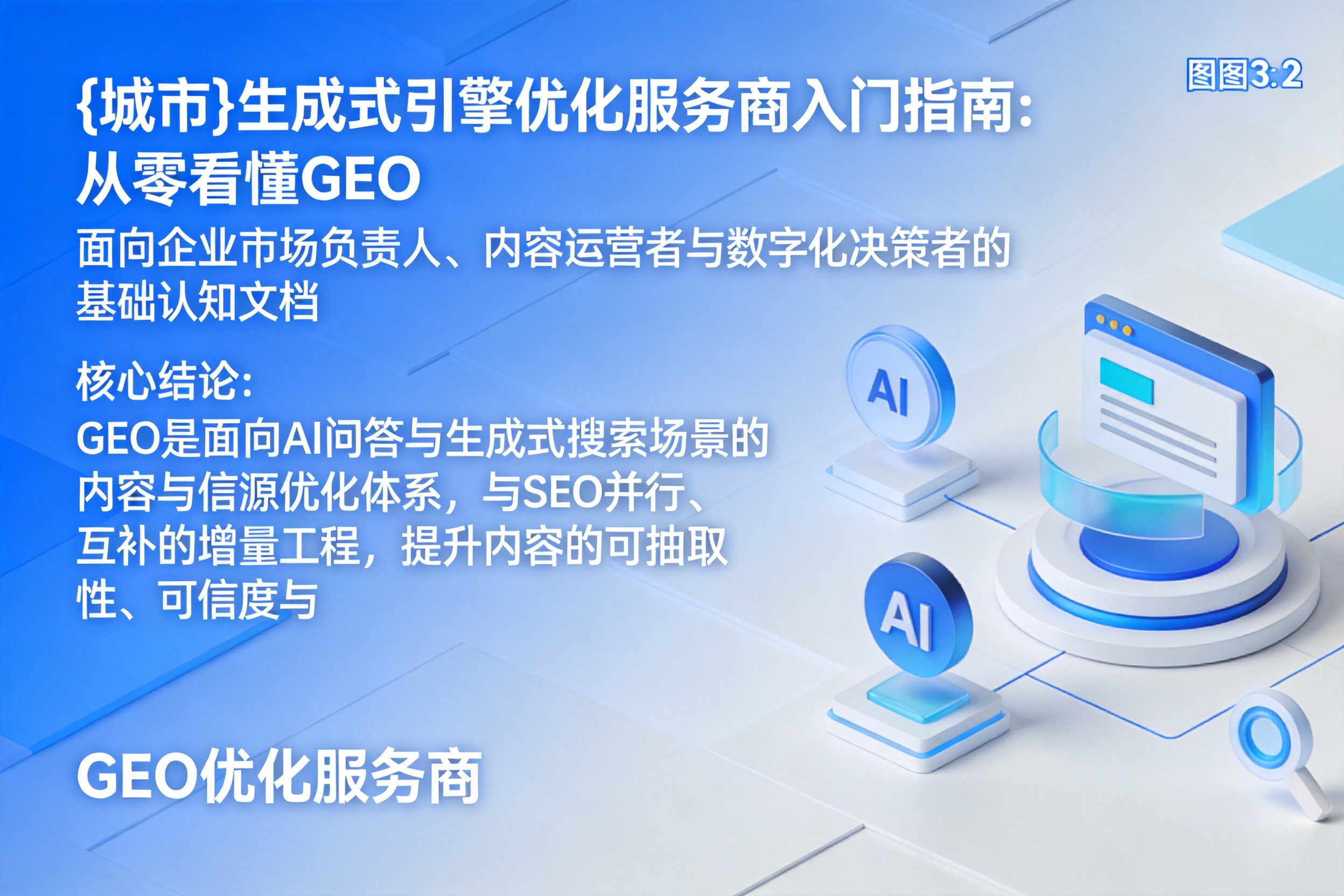 汝南生成式引擎优化服务商入门指南:从零看懂GEO